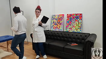 Nurse makes handjob sperm donor breast feeding