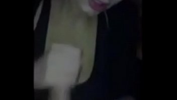 Grabbing a much needed facial before work