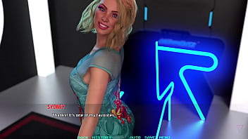 Name88's triangle #20 movie night with cute busty blonde