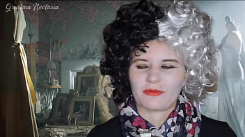 Cruella will measure and suck your dick she is obsessed with you