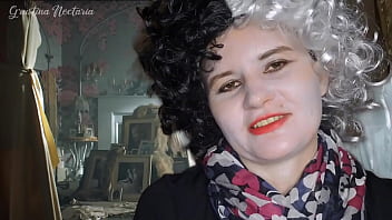 Cruella will measure and suck your dick she is obsessed with you