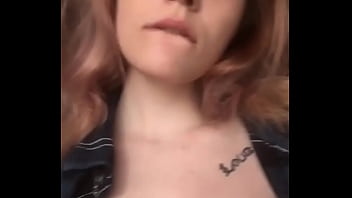 Naked babe completely undressed and showed her big ass