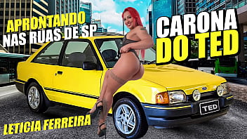 Professora de polly dance pelada no carro em são paulo