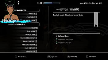 Skyrim b and l mod more quests and celebrating in the hall having sex with multiple women
