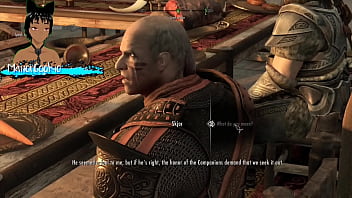 Skyrim b and l mod more quests and celebrating in the hall having sex with multiple women