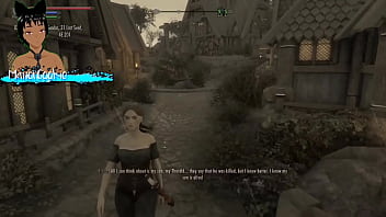 Skyrim b and l mod more quests and celebrating in the hall having sex with multiple women