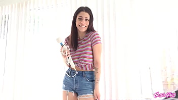 Brian omally’s cock makes melody foxx cough moan and swallow