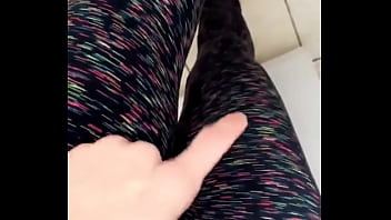 Masturbándome con ropa