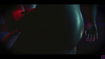 Thin cyberpunk bitch teaches inexperienced young client sex preview