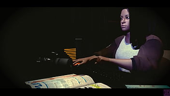 Thin cyberpunk bitch teaches inexperienced young client sex preview