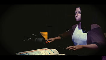 Thin cyberpunk bitch teaches inexperienced young client sex preview