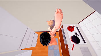 Kisara gets fucked hard in the kitchen tales of arise hentai