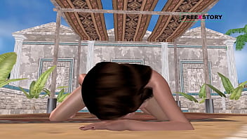 Animated 3d cartoon porn video of a cute girl getting fingered and also she is rubbing her pussy
