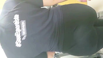 Forbidden pilates class moments when we are alone at gym my wife for another