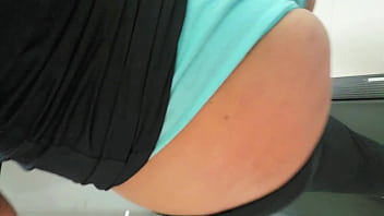 Forbidden pilates class moments when we are alone at gym my wife for another