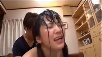 Bukkake perky japan teen