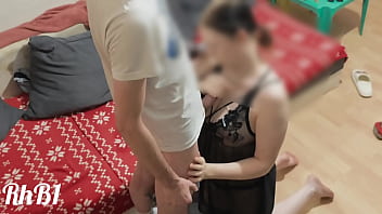 Sexy lingerie cum on tits