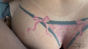 Gozei tanto nas duas rolas fazendo dupla penetração no pelo senti o leitinho quente dentro do meu cuzinho