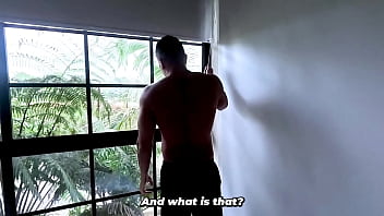 Fucking a busty stranger staying at the same hotel as me we get caught outdoors