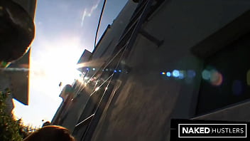 Petite veronica fucked on miami rooftop