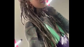 Bts with latex unconfined what's your favorite latex look #behindthescenes #inked #inkedwoman #tattoojourney #ps