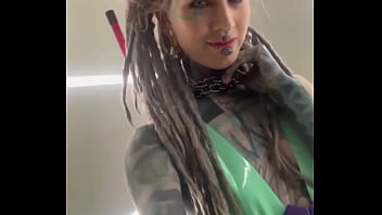 Bts with latex unconfined what's your favorite latex look #behindthescenes #inked #inkedwoman #tattoojourney #ps