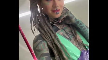 Bts with latex unconfined what's your favorite latex look #behindthescenes #inked #inkedwoman #tattoojourney #ps