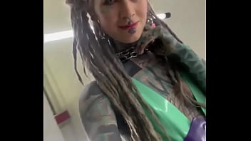 Bts with latex unconfined what's your favorite latex look #behindthescenes #inked #inkedwoman #tattoojourney #ps