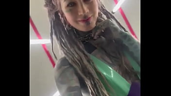 Bts with latex unconfined what's your favorite latex look #behindthescenes #inked #inkedwoman #tattoojourney #ps