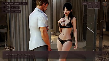 Hot japanese chick is fucking with her boss and got creampied living with temptation