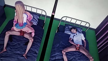 Marin tiene relaciones sexuales con un viejo conocido Marin tiene relaciones sexuales con un viejo conocido