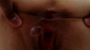 Some sex in the middle of the night when one of them who was sleeping in lingerie woke up and saw the guy masturbating with a hard on