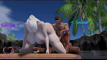 Lewd fun in the lagoon