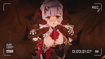 Noelle blacked by 4 cocks 71lv