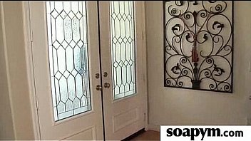 Hot babe soapy shower time 11