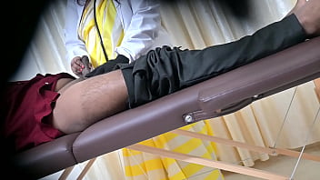 Sahiya bheevi jerking dick in clinic