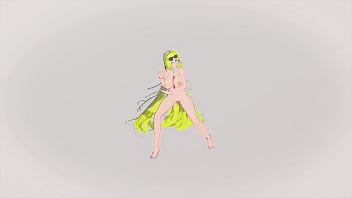 Azur lane alsace hentai nude dance savage hot sexy big boobs mmd 3d blonde hair clip