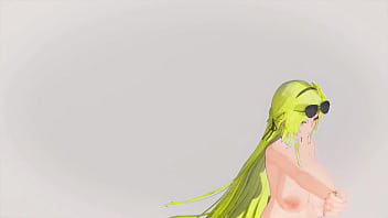 Azur lane alsace hentai nude dance savage hot sexy big boobs mmd 3d blonde hair clip