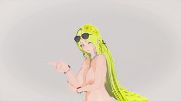 Azur lane alsace hentai nude dance savage hot sexy big boobs mmd 3d blonde hair clip