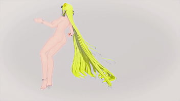 Azur lane alsace hentai nude dance savage hot sexy big boobs mmd 3d blonde hair clip