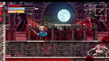 Doujin game bloodroot boss fight