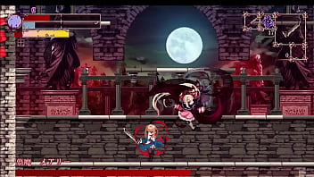 Doujin game bloodroot boss fight