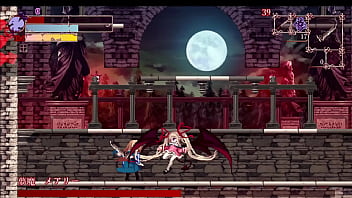 Doujin game bloodroot boss fight