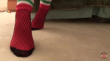 He wanted a grind fuck for christmas and got it