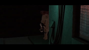 Public butt servicing around the corner second life