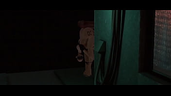 Public butt servicing around the corner second life