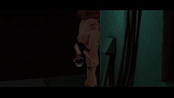 Public butt servicing around the corner second life