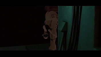 Public butt servicing around the corner second life