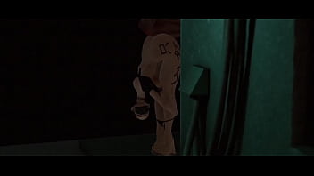 Public butt servicing around the corner second life