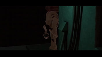 Public butt servicing around the corner second life